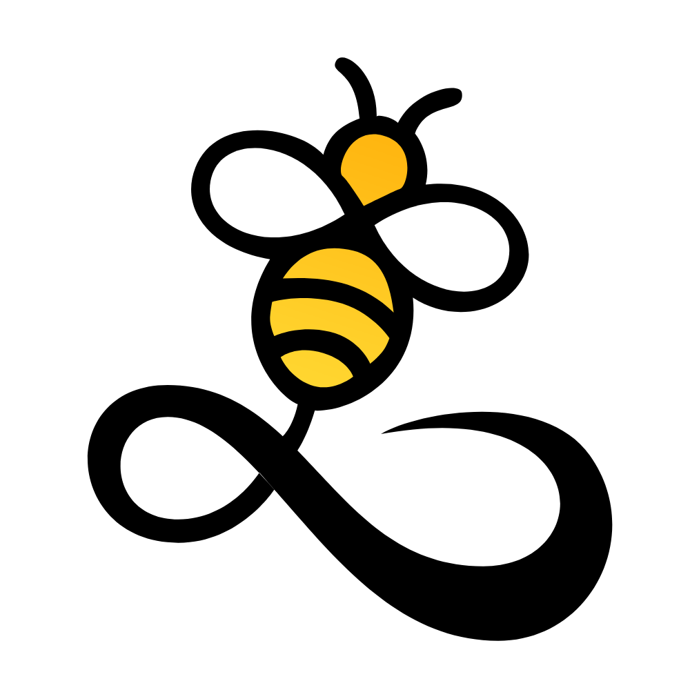 CurlyBee logo